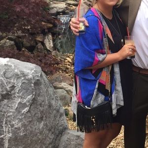 Multi color kimono